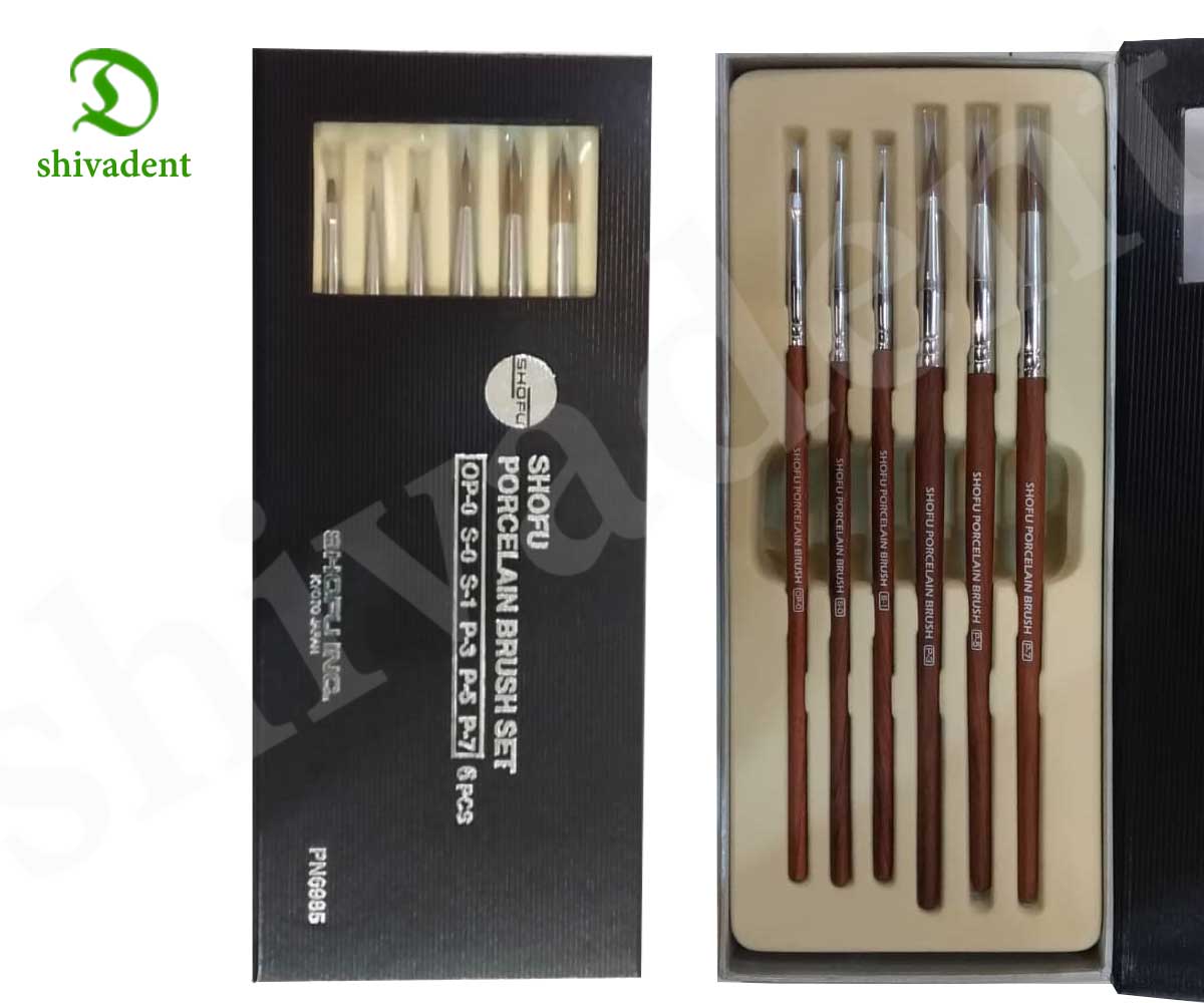 ست قلم مو شوفو